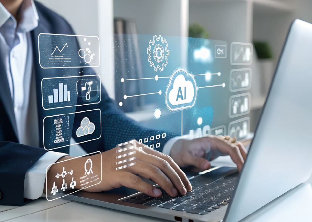 AIで管理する様子